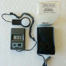 Slm-100 A.w. Sperry Instuments Inc. Vintage Digital Light Meter Model Instruments Works