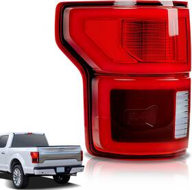 Branded 744110848304 Led Tail Lights Compatible With Ford F150 2018 2019 2020 Blind Spot Left Dr