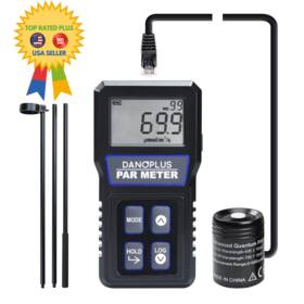 Dp-414 Danoplus Par Meter For Reef Tank Waterproof Aquarium Ip68 Quantum Sensor