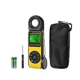 Ca-rq-881e Digital Illuminance Light Meter Handheld Ambient For Plants Rang