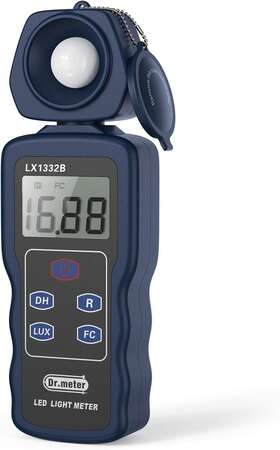 Dr.meter 689718273786 Professional Led Light Digital Illuminance With 0-200 000