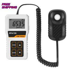 Elaphodus 445045056040 Par Meter For Led Grow Lights High Precision &split Design Ppfd 400 700nm Range