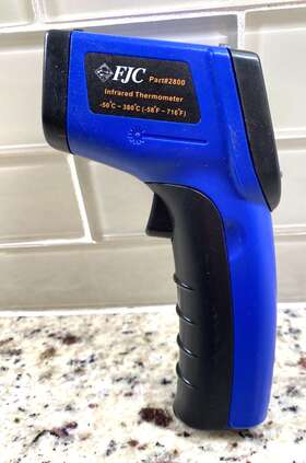 Fjc 609989005404 Non Contact Laser Infrared Thermometer 58 F To 720