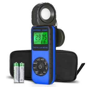 Goyerrnes 755361322208 Illuminance Light Meter Digital Lux Foot Candles 0.1 400000 400