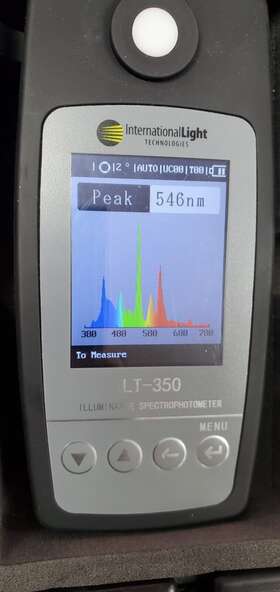 Ilt-350 International Light Technologies Ilt350 Portable Spectroradiometer Meter Lux
