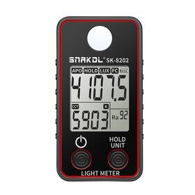 Karlak Sgnuse25965-2 Color Temperature Tester High Precise Illuminance Meter 0.5-300000lux Led Ill
