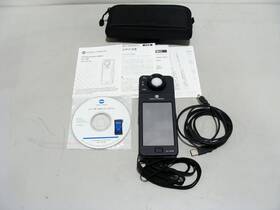 Cl-70f Konica Minolta Hand Held Cri Illuminance Meter / Lightmeter With Software