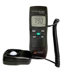 Latnex 313052448486 Lux Led Light Meter Lm-50kl