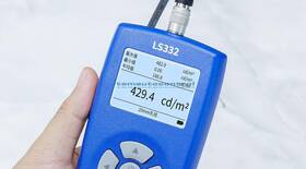 Linshang Ls332 1x New Luminance Meter Screen Brightness Tester