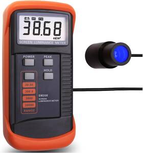 M&a Instruments 762102882648 Screen Luminance Meter Light Brightness Detector With Range 0.01 To 39990 Cd/m2