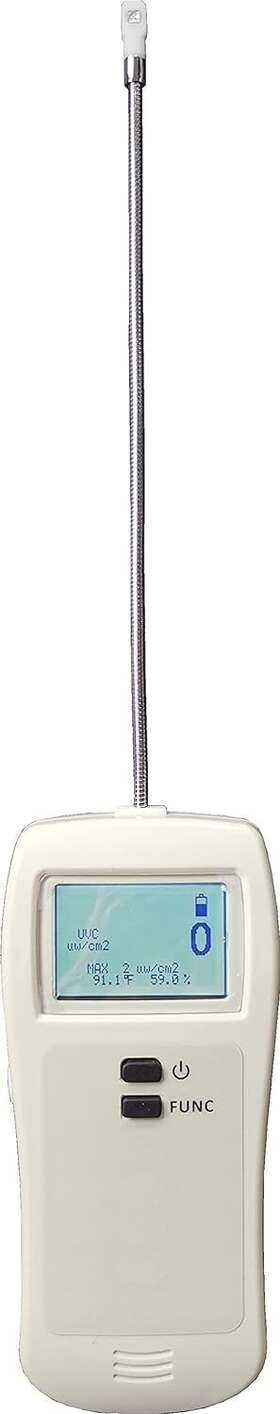 Santacary Technology Co. Ltd. 445012826881 Uvc Light Meter Ultraviolet Power With 9 Inch Bendable Gooseneck Fo