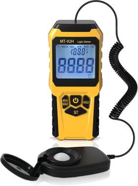 Shenzhen Flus Technology Co. Ltd Mt-92h Light Meter With Split Sensor Lux/foot Candles 500ms Refresh Rates