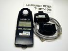 T-a21 T-10 T-a20 Minolta Illumance Light Meter W And Adapters Cable Manual