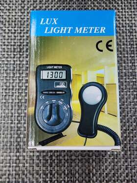 Velleman 836479002203 New Components Lux Light Meter With Case
