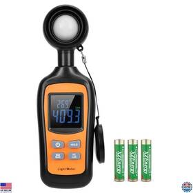 Visit The V Resourcing Store Vlt-180-912bk Premium Handheld Digital Light Meter - 4-digit Screen Measures 200 000 Lux