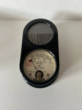 Weston 3586a Model 703 Type 3 Lightometer Made In Usa With Box