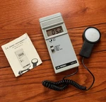 A.w. Sperry SLM-110 Digital Light Meter W/ Sensor, Manual & Case. Fixed Price $29.99.