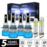 For Mitsubishi Eclipse Hatchback 1992-1999 Led Headlight Fog Bulbs Kit A+. Fixed Price $59.99.