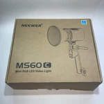 Neewer MS60C Rgbww Led Video Cob Handheld Spotlight New In Box. Fixed Price $131.19.