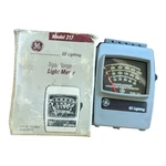 General Electric Model 217 Triple Range Light Meter With Case & Original Box. Fixed Price $15.95.