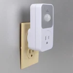 Motion Detection Sensor Power Socket Switch 110V 1800W Security Garage Light Pir. Fixed Price $19.99.