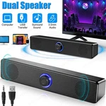 Stereo Bass Computer Speakers 3.5MM Usb Wired Soundbar For Desktop Laptop. Fixed Price $11.89.