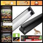 8W T5 Uvb Reptile Light Fixture Combo Kit With Sensor Cards - 12" High Output. Fixed Price $44.54.