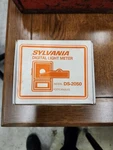 Sylvania Light Meter Ds 2050. Fixed Price $45.00.