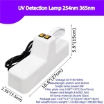 110V Portable Ultraviolet Analyzer 60HZ Wavelength: 254NM 365NM. Fixed Price $115.62.