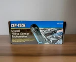 Cen-tech Model 66632 Digital Photo Sensor Tachometer W/ Case & Reflective Tape. Fixed Price $30.00.
