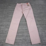 Levi's 511 Jeans Men Slim Fit Stretch Light Pink Mid Rise Denim New Tag 31X32. Fixed Price $39.99.