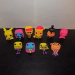 10 Funko Nightmare Before Christmas Black Light Pocket Pops *stocking Stuffers. Fixed Price $19.88.
