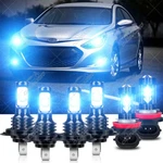Para For Hyundai Sonata 2011-2013 2014 Combo Faros Led +kits De Luces Antiniebla. Fixed Price $38.99.