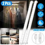 2X Led Kitchen Under Cabinet Closet Shelf Lighting Strip Bar Usb Lamp. Fixed Price $11.38.