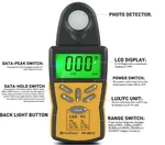Digital Meter Holdpeak 881C Light Measure Range 0.1-200,000 Lux, 0..... Fixed Price $25.99.
