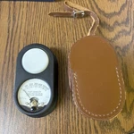 Vintage Weston 703-60 Type 58 Foot Candle Meter With Brown Leather Case. Fixed Price $23.58.