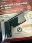 Simple Living Solutions 750001 2-IN-1 Light Tester For Incandescent & Led. Fixed Price $10.50.