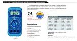 5IN1 Thermometer Light Lux Humidity Sound Multi DT-21 Dmm Noise Tester New. Fixed Price $34.95.