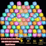 Waterproof Led Light Up Ice Cubes Multicolor Fast Flash Reusable Liquid Sensor. Fixed Price $90.49.