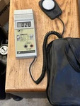 Lutron LX-102 Light Meter W/sensor, Case. Fixed Price $59.00.