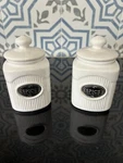 Amici French Farmhouse Spice Jar Canisters With Lids. Fixed Price $18.00.