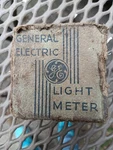 Vintage General Electric Light Meter -footcandles Original Box/instructions. Fixed Price $10.50.