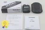 Unused Box Sekonic Illuminometer 346 Lighting Studio Japan. Fixed Price $119.99.