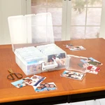 Photo Storage Box For 1600 Pictures Clear Organizer Acid-free Cases Keeper Pics. Fixed Price $22.64.