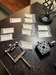 Lot 12 Items Melles Griot Stages Pinholes Actuated Diaphragm. Fixed Price $249.99.