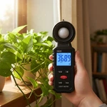 Digital Illuminance Light Meter: 200,000 Lux Photometer For Plants & Photography. Fixed Price $38.89.