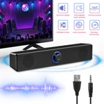 Home Theater Wired Speaker System W/ Subwoofer 3.5MM Jack Aux. Fixed Price $15.95.